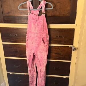 We The Free Pink Women's Jeans Overalls